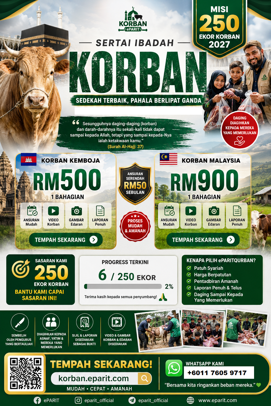 Poster Misi 250 Ekor Korban 2027